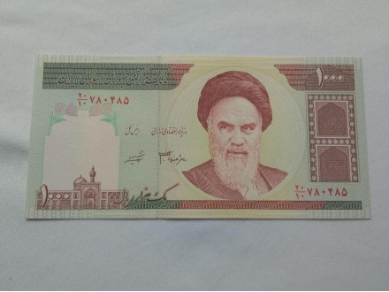 Iran 1.000 rijala,UNC