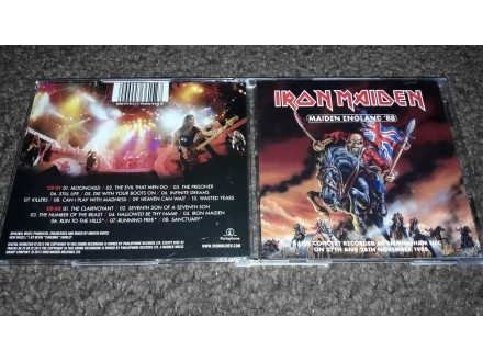 Iron Maiden - Maiden England `88 2CDa , ORIGINAL