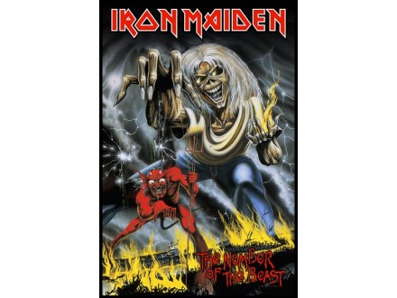 Iron Maiden - The Number Of The Beast (slika 20x30)