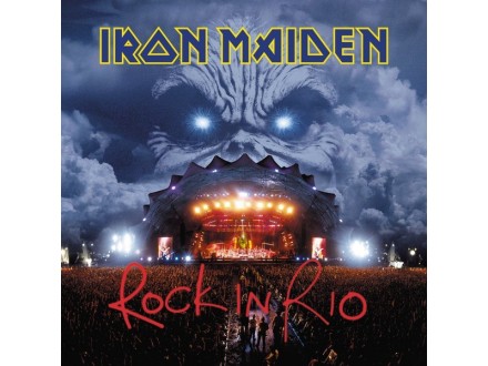 Iron Maiden ‎– Rock In Rio (3LP), U CELOFANU, NOVO !!!