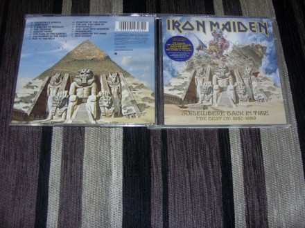 Iron Maiden – Somewhere Back In Time CD EMI EU 2008.