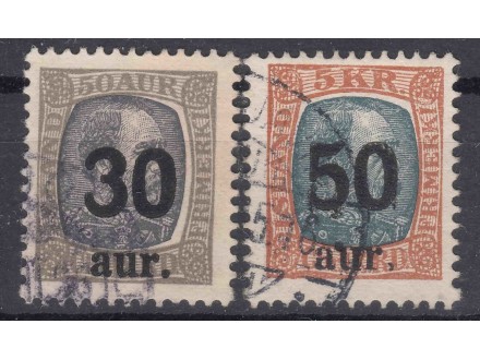 Island 1925 Mi#112-113 serija