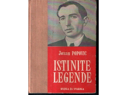Istinite Legende - Jovan Popović