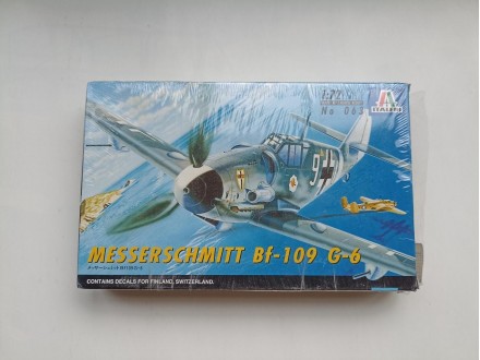 Italeri 1/72 Messerschmitt Bf-109 G-6