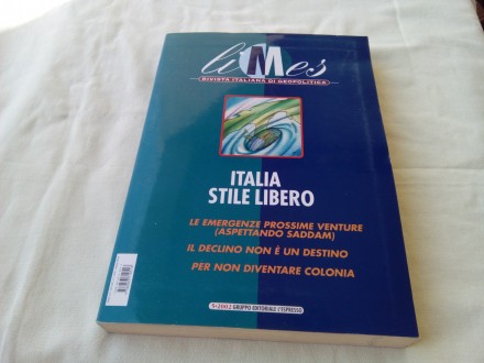 Italia Stile Libero, rivista Italiana di Geopolitica