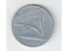 Italija 10 lira 1955. godina