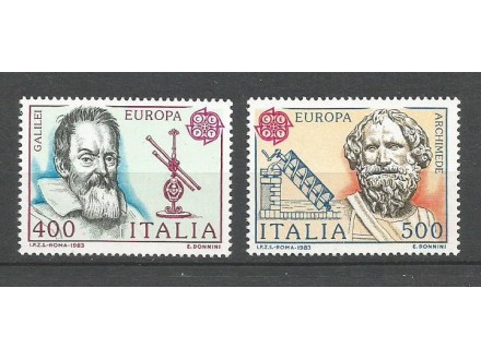 Italija 1983. EVROPA CEPT cista serija