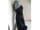 Italijanska crna haljina bez ledja S slika 4