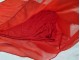 Italijanska crvena bluza od svile i viskoze slika 2