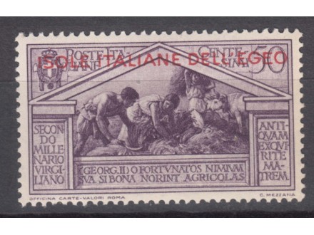 Italijanske kolonije Egej Generalno izdanje 1930 *