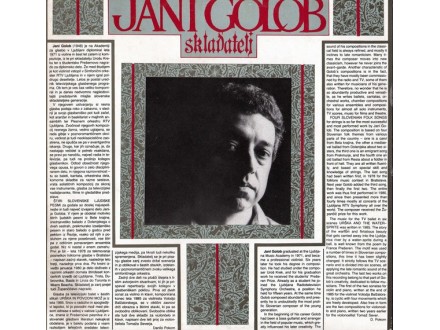 JANI GOLOB - Skladatelj Jani Golob