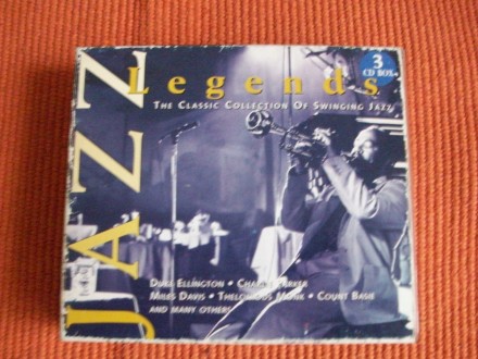 JAZZ LEGENDS (original) - 3 CD Box