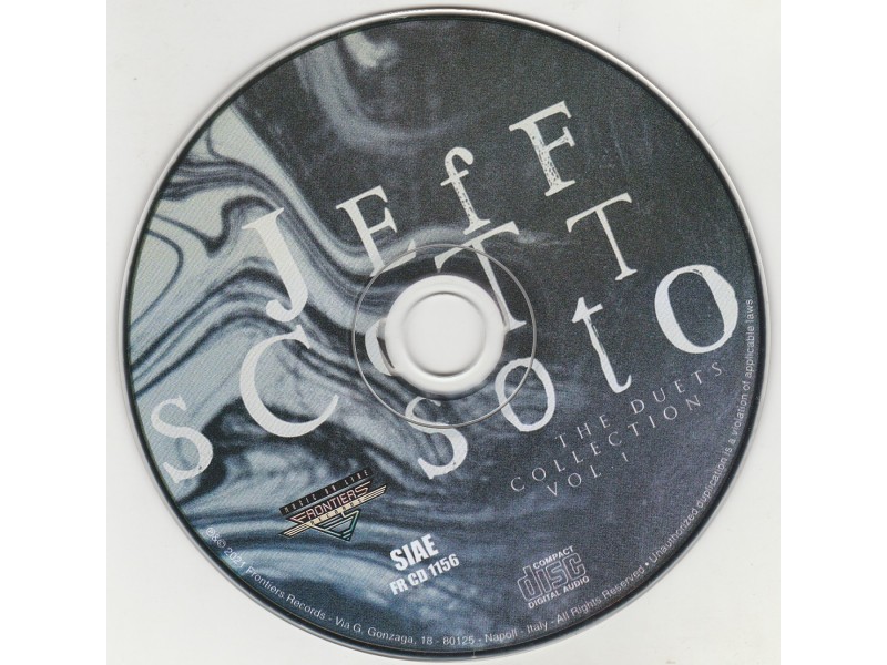 JEFF SCOTT SOTO - The Duets Collection Vol.1