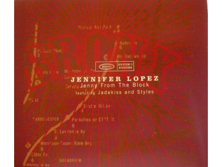 JENNIFER LOPEZ - JENNY FROM THE BLOCK - CD-SINGL