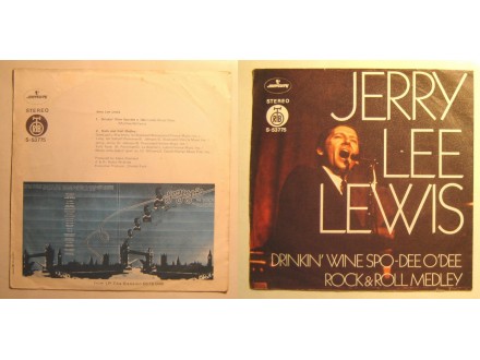 JERRY LEE LEWIS - Drinking Wine ... (singl) licenca