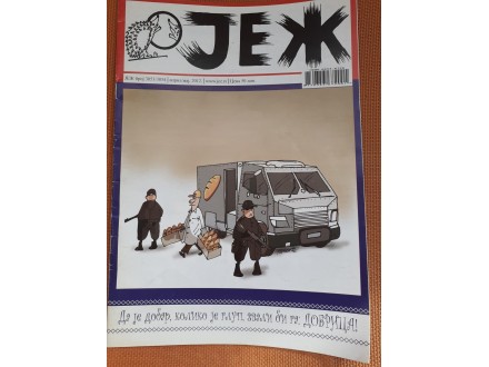 JEŽ, humoristički časopis broj 3053/3054 iz 2012.