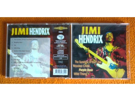JIMI HENDRIX - Jimi Hendrix (CD) Made in UK