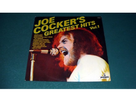 JOE COCKER ‎– Joe Cocker`s Greatest Hits Vol. 1