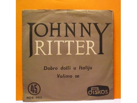 JOHNNY RITTER - Dobrodošli u Italiju