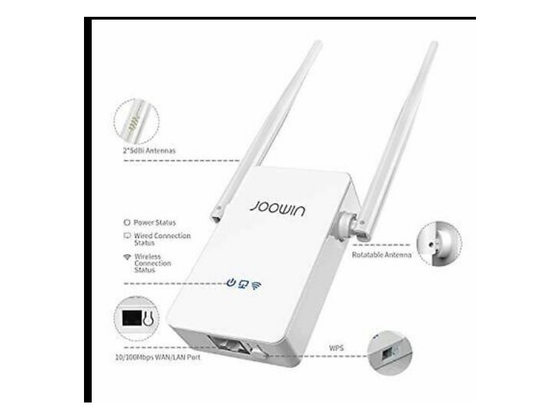 JOOWIN WiFi Extender WiFi Booster 2.4GHz 300Mbps WiFi R