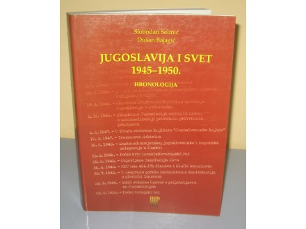 JUGOSLAVIJA I SVET 1945 – 1950 hronologija