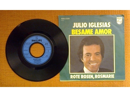JULIO IGLESIAS ‎– Besame Amor (singl) Germany