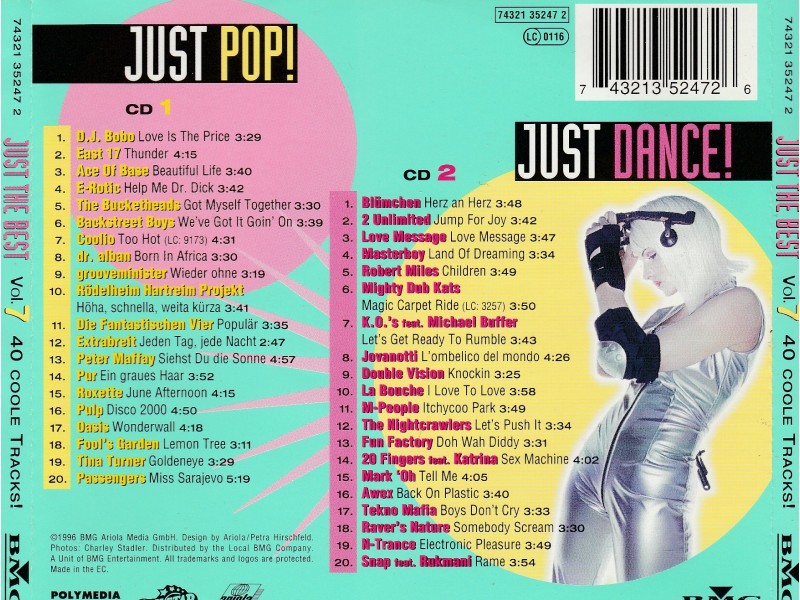 JUST THE BEST - VOLUME 7 - Various Artists..2CD