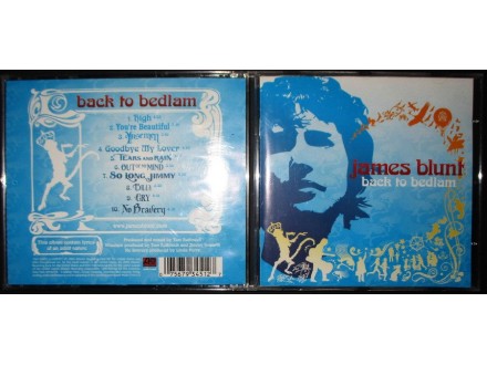 James Blunt-Back To Bedlam EU (2005) CD