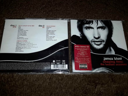James Blunt - Chasing time DVD+CD , ORIGINAL