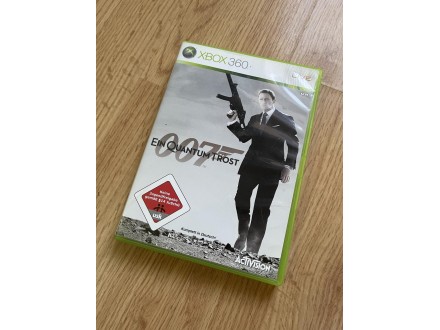 James Bond 007: Quantum of Solace xbox 360 disk