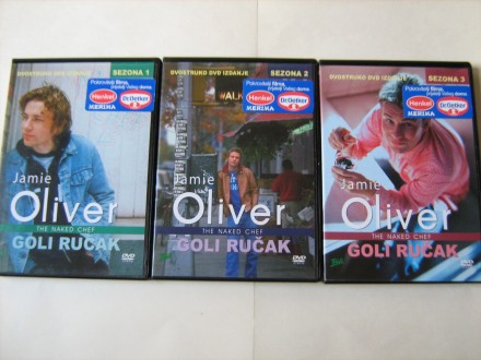 Jamie Oliver: The Naked Chef season 1,2,3 (6xDVD)