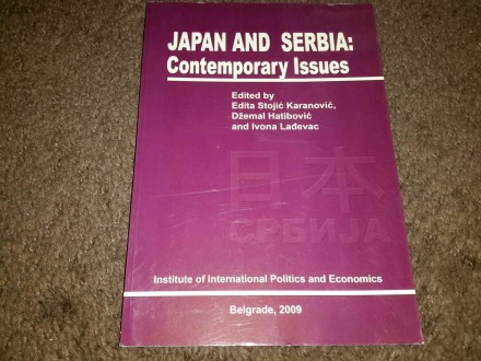 Japan and Serbia - Contemporary issues