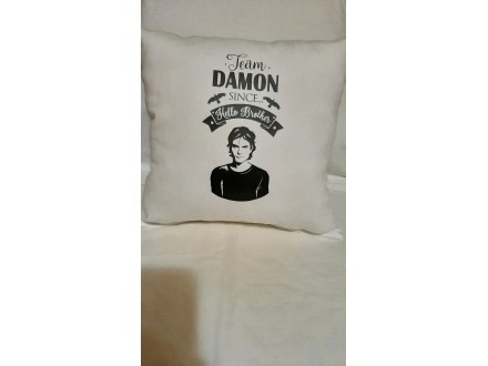 Jastuk crni ili beli VAMPIRE DIARIES Damon Salvatore