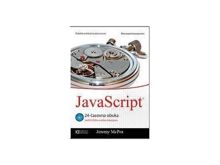 JavaScript 24 - časovna obuka + DVD - Jeremy McPeak