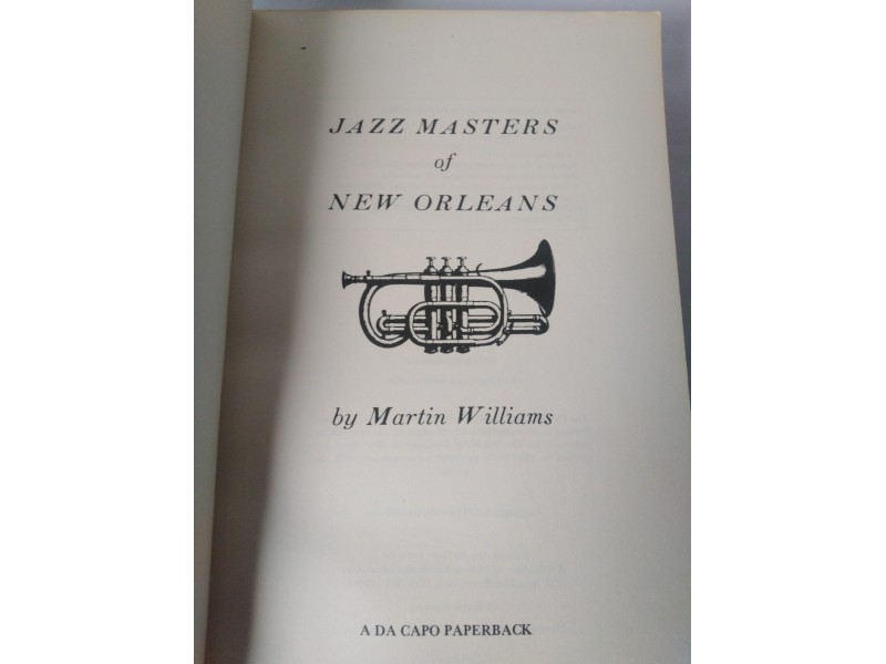 Jazz Masters of New Orleans - Martin Williams