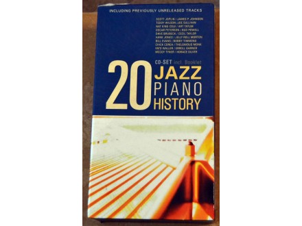 Jazz Piano History (20 x CD)