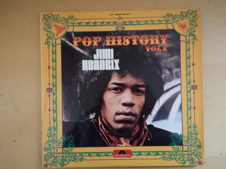 Jimi Hendrix:Pop History   2 LP