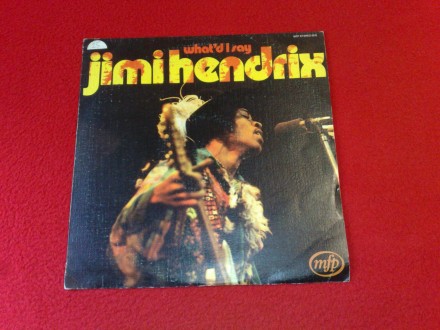 Jimi Hendrix - What`d I Say (made in England)