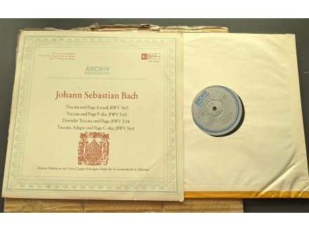 Johann Sebastian Bach, Helmut Walcha - Toccata, Fuge...