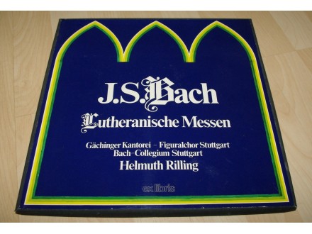 Johann Sebastian Bach - Lutheranische Messen (3 LP)