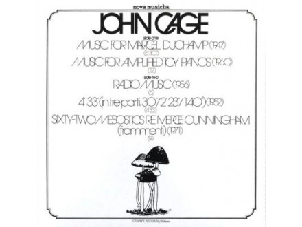 John Cage, John Cage, Vinyl