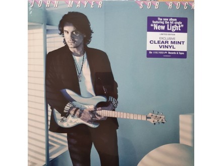 John Mayer – Sob Rock(LP,2021,clear mint)