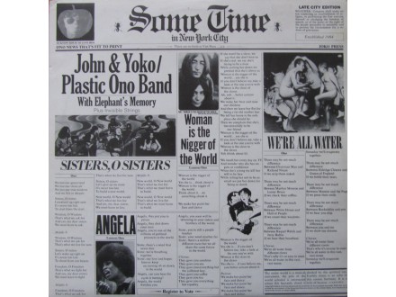 John &; Yoko/Plastic Ono Band - Some Time in New York