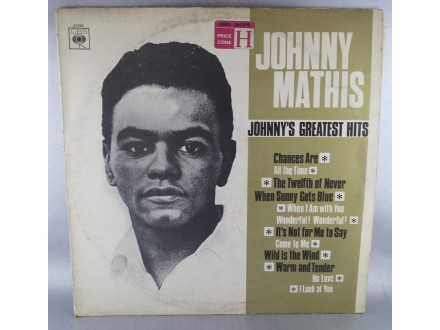 Johnny Mathis ‎– Johnny`s Greatest Hits, LP