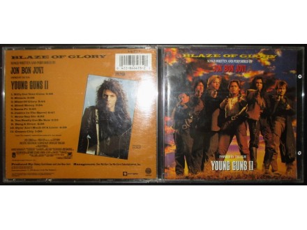 Jon Bon Jovi-Young Guns II Made in France CD (1990)