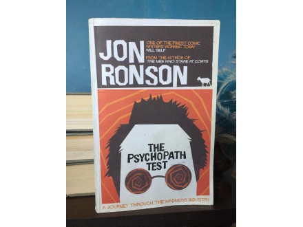 Jon Ronson THE PSYCHOPATH TEST