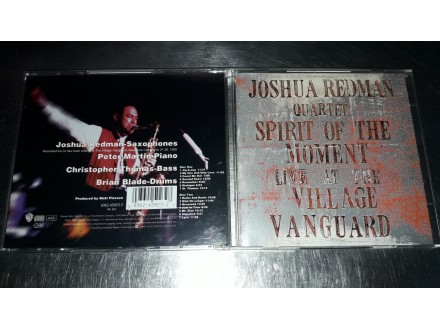 Joshua Redman Quartet - Spirit of the moment 2CDa