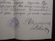 Jovan Danić / Potpis na dokumentu iz 1906 slika 2