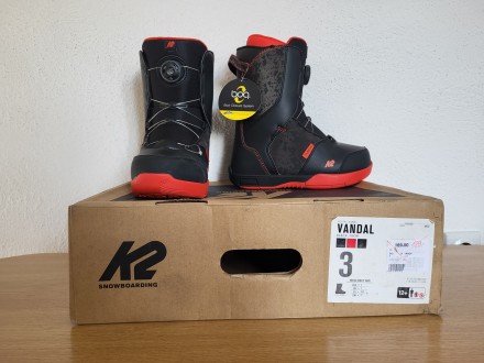 Jr buce cizme za SnowBoard K2 VANDAL br.34 1/2 21.0cm