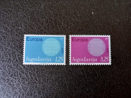 Jugoslavija 1970. 06.06. Evropa CEPT 1379-80